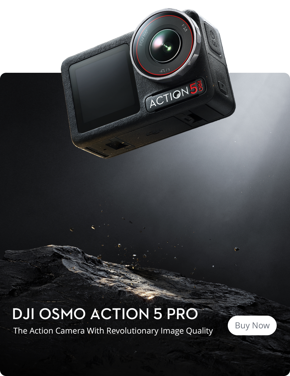 Action 5 pro Slid Banner