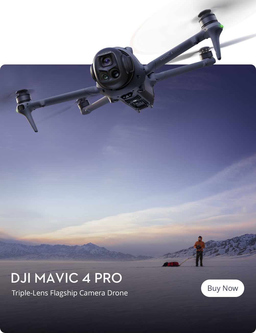 Mavic 4 pro Slid Banner